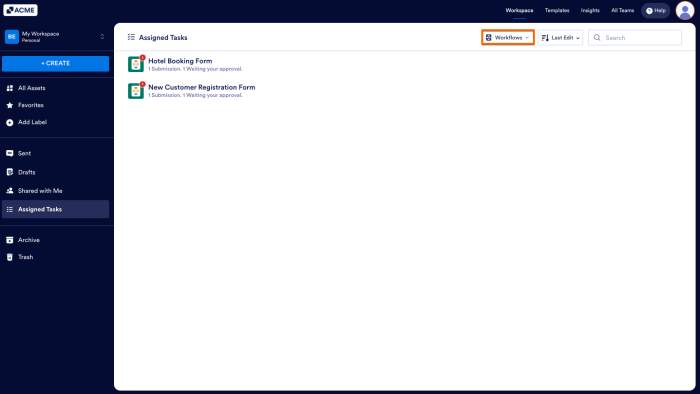 How to View Forms and Workflows Assigned to You? Image-4