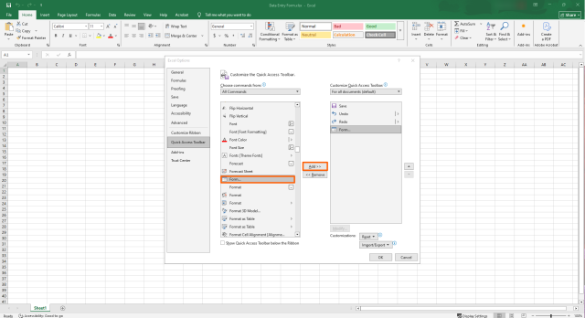 How to create a data entry form in Excel | Jotform Blog