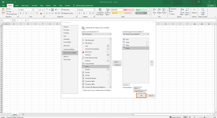 How to create a data entry form in Excel | Jotform Blog