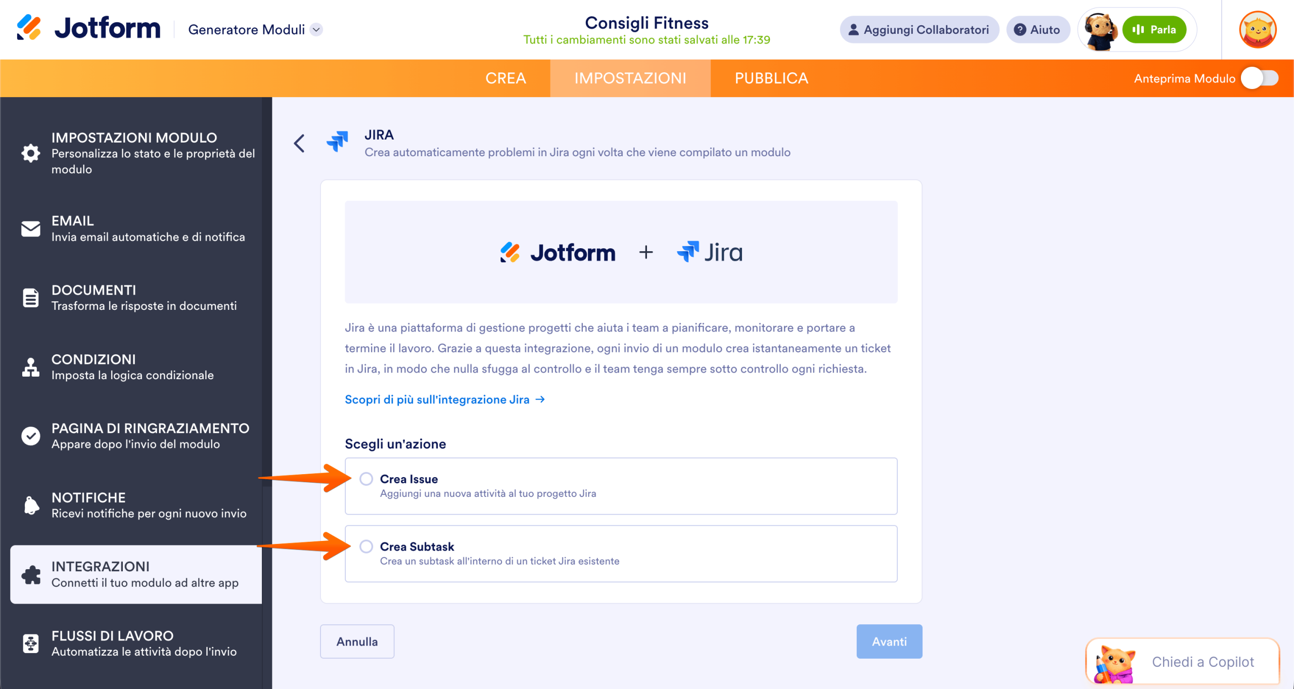 Dall'invio all'azione: l'integrazione tra Jotform e Jira Image-2