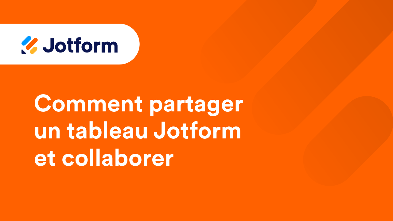 Tableaux Jotform