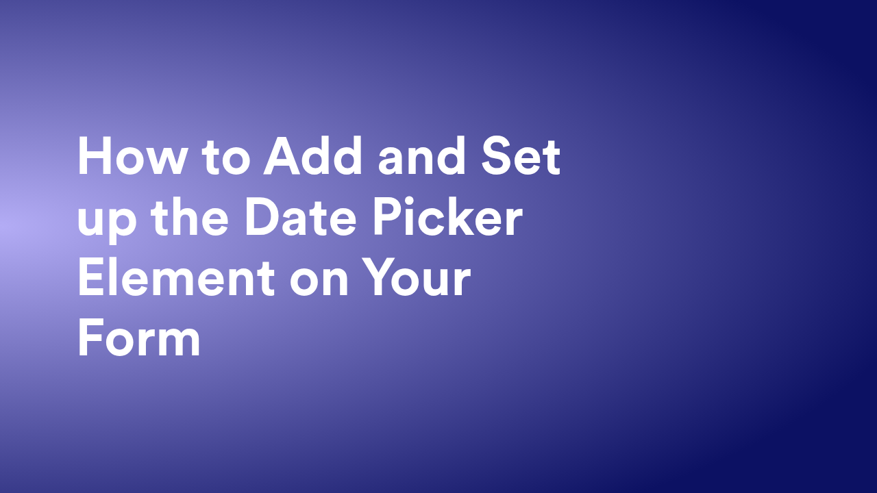 Create Forms