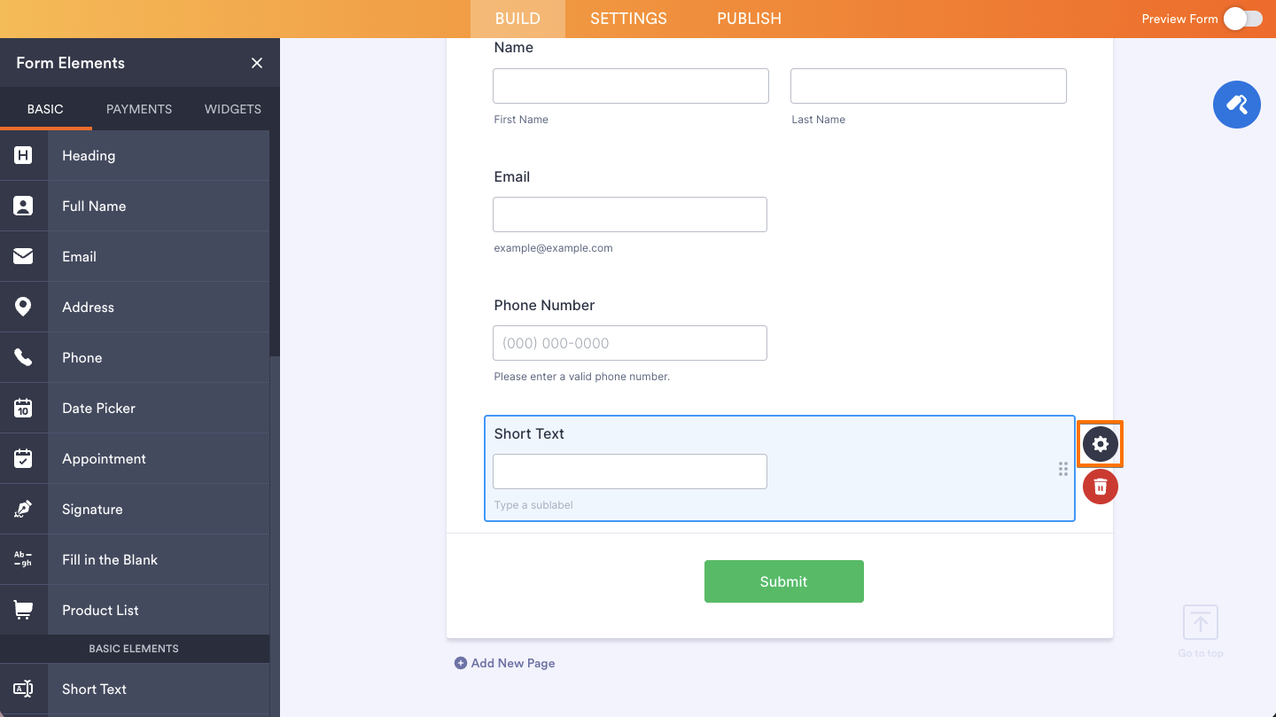 How to Set Up Regular Expression (Regex) Validation for the Short Text Element Image-3