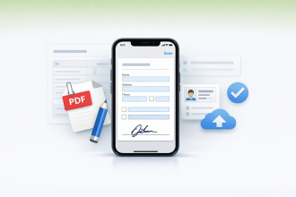 How to fill out a PDF form on an iPhone fast