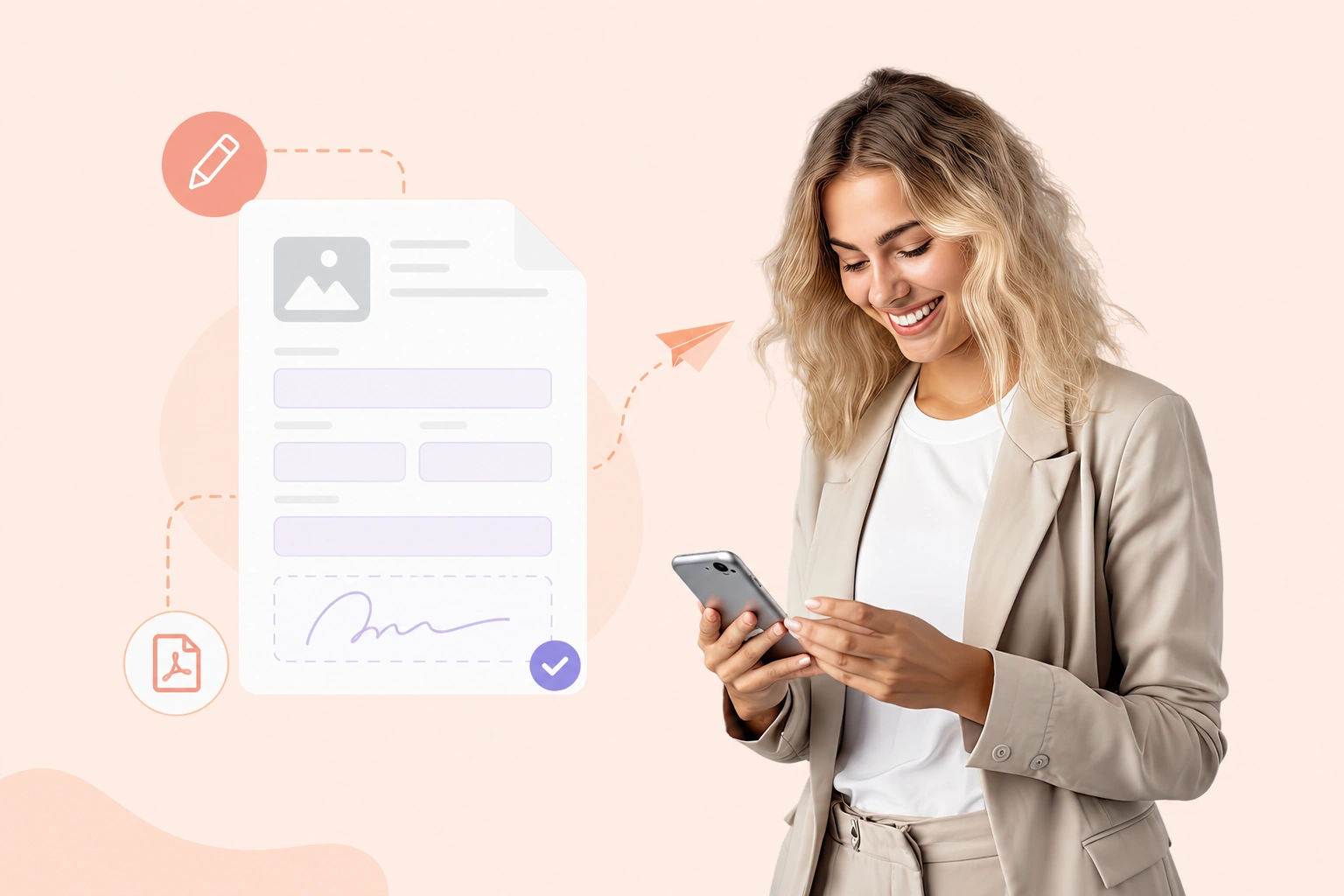 How to fill out a PDF form on an iPhone fast