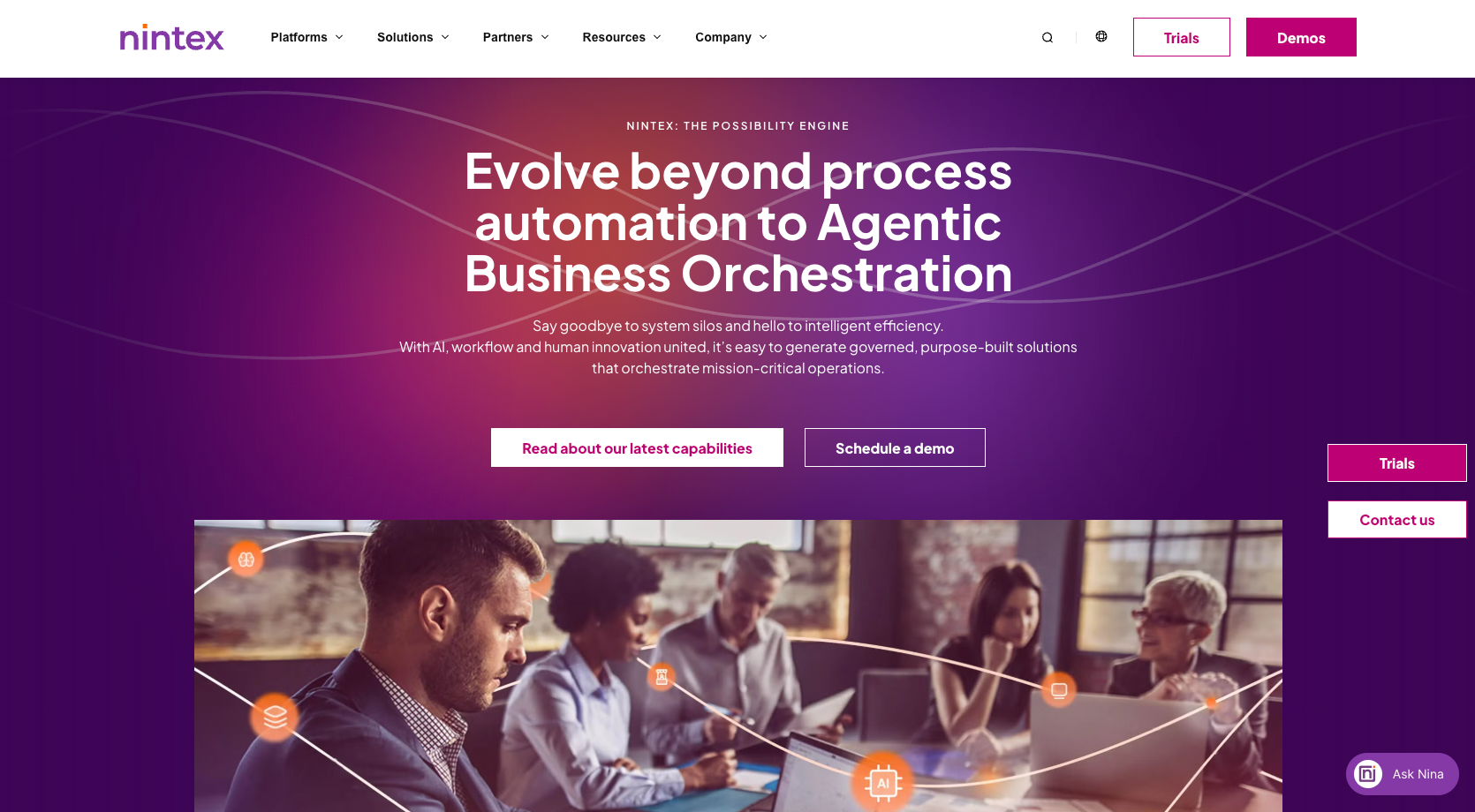 Nintex Landing Page