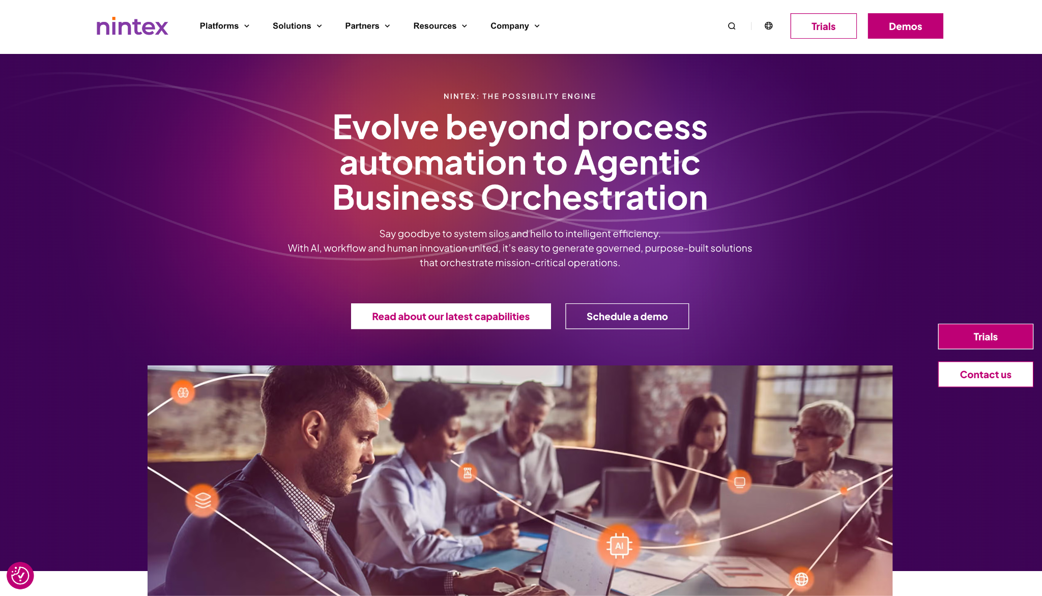Nintex Landing Page