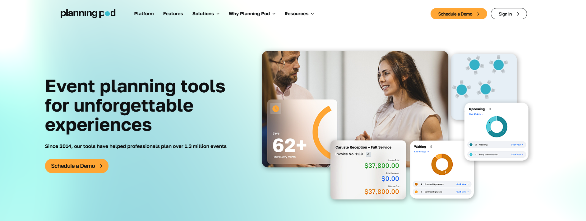 Planning Pod Landing Page