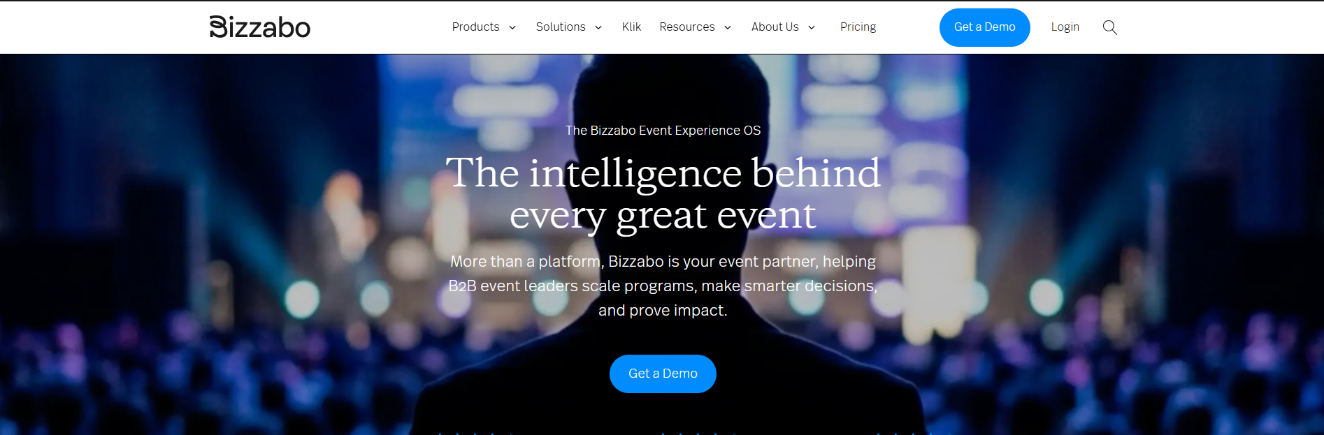 Bizzabo Landing Page