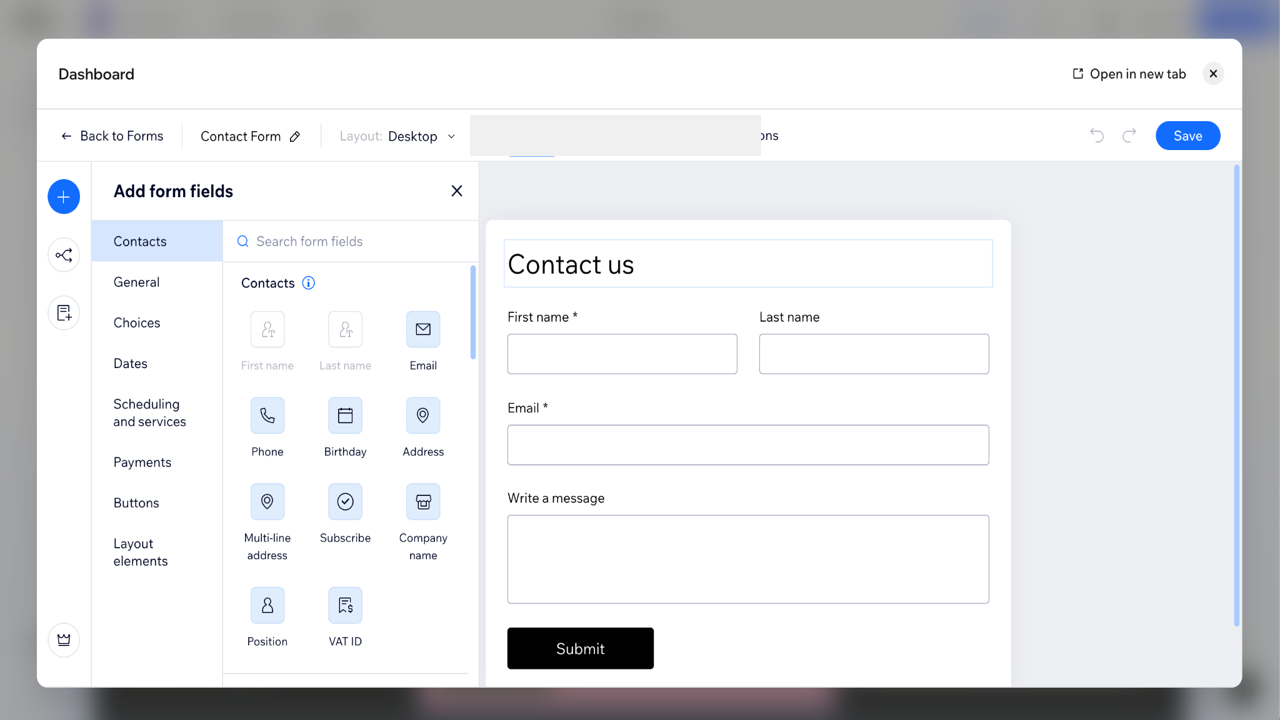 How to create a Wix popup form Image-1