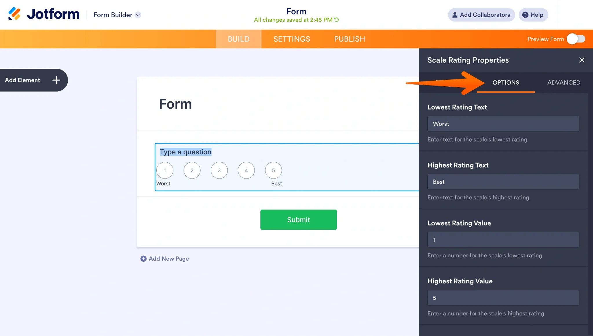 Cara membuat pertanyaan skala Likert di Google Forms Image-8