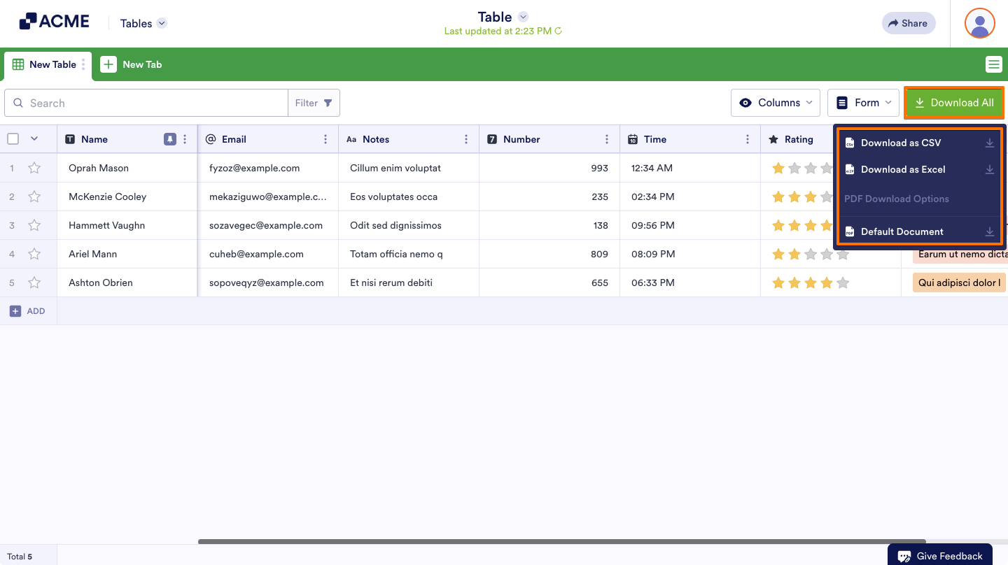 How to Download Form Submissions as Excel, CSV, or PDF Image-1