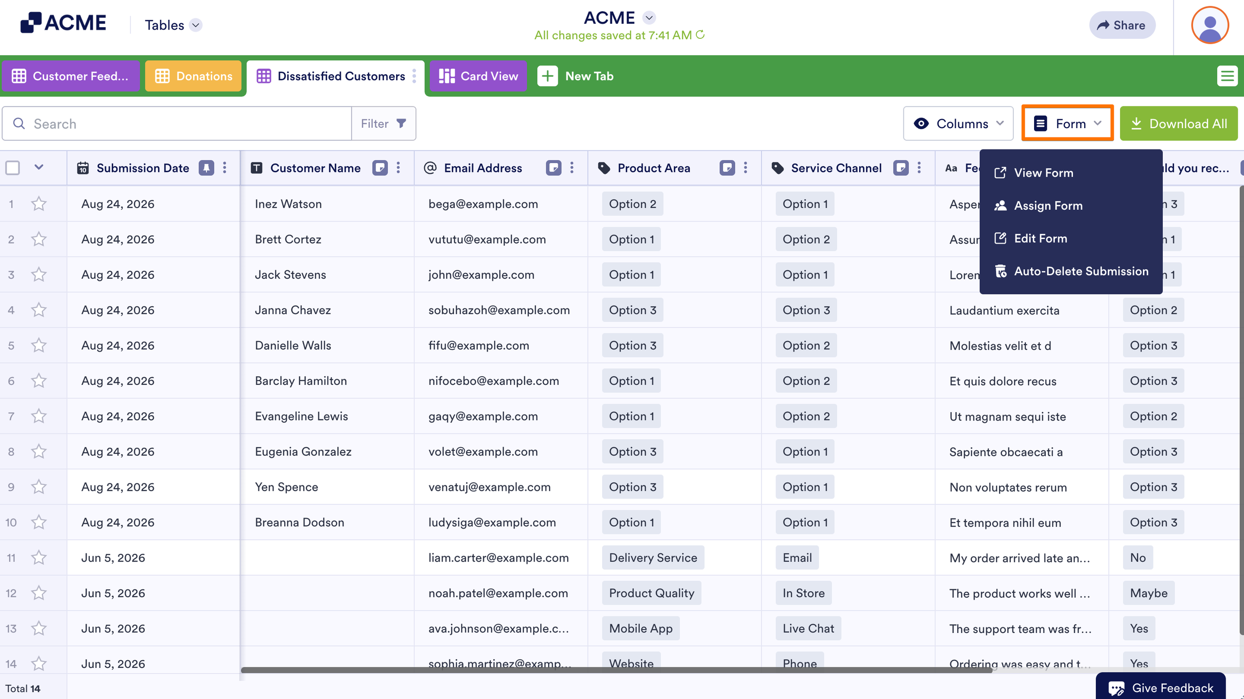 How to View, Assign and Edit Forms from Tables Image-1