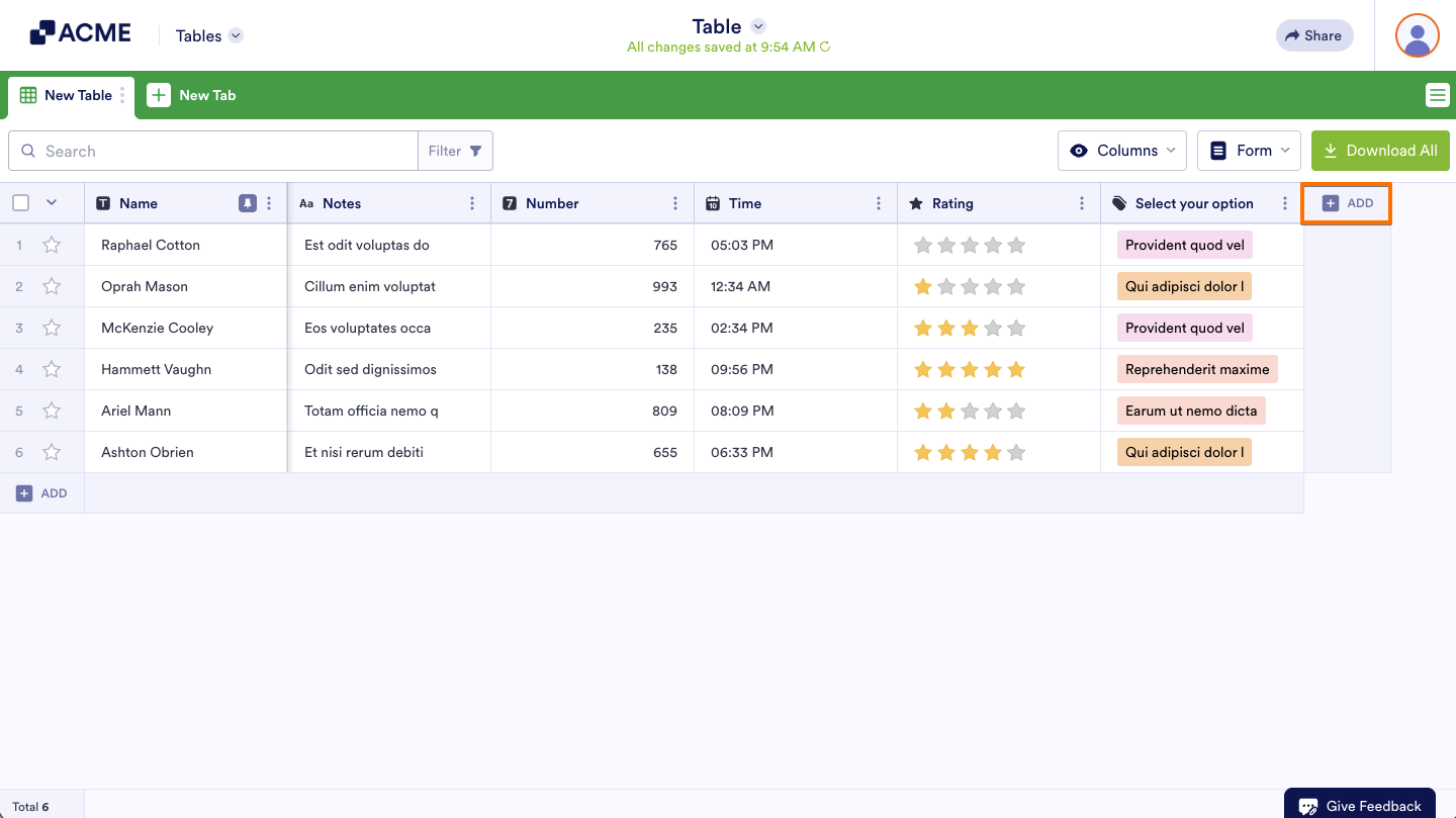 What Are Tables' Action Buttons? Image-1
