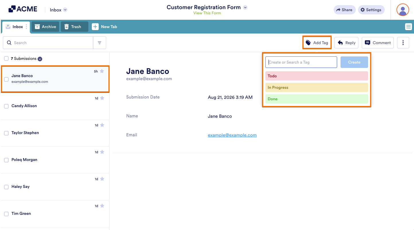 How to Use Tags in Inbox Image-1