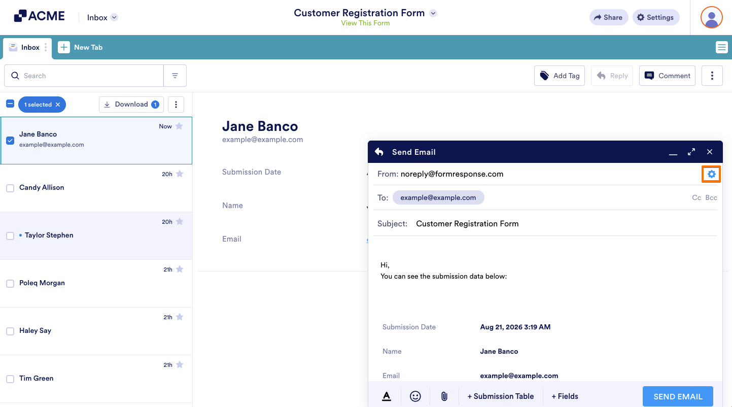How to Email Entries in Inbox Image-4