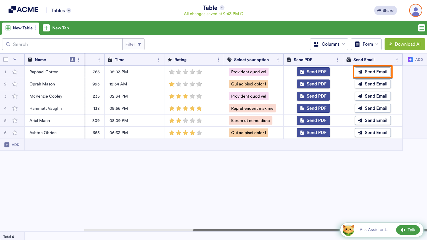 How to Send Email With Form Data in Tables Image-10