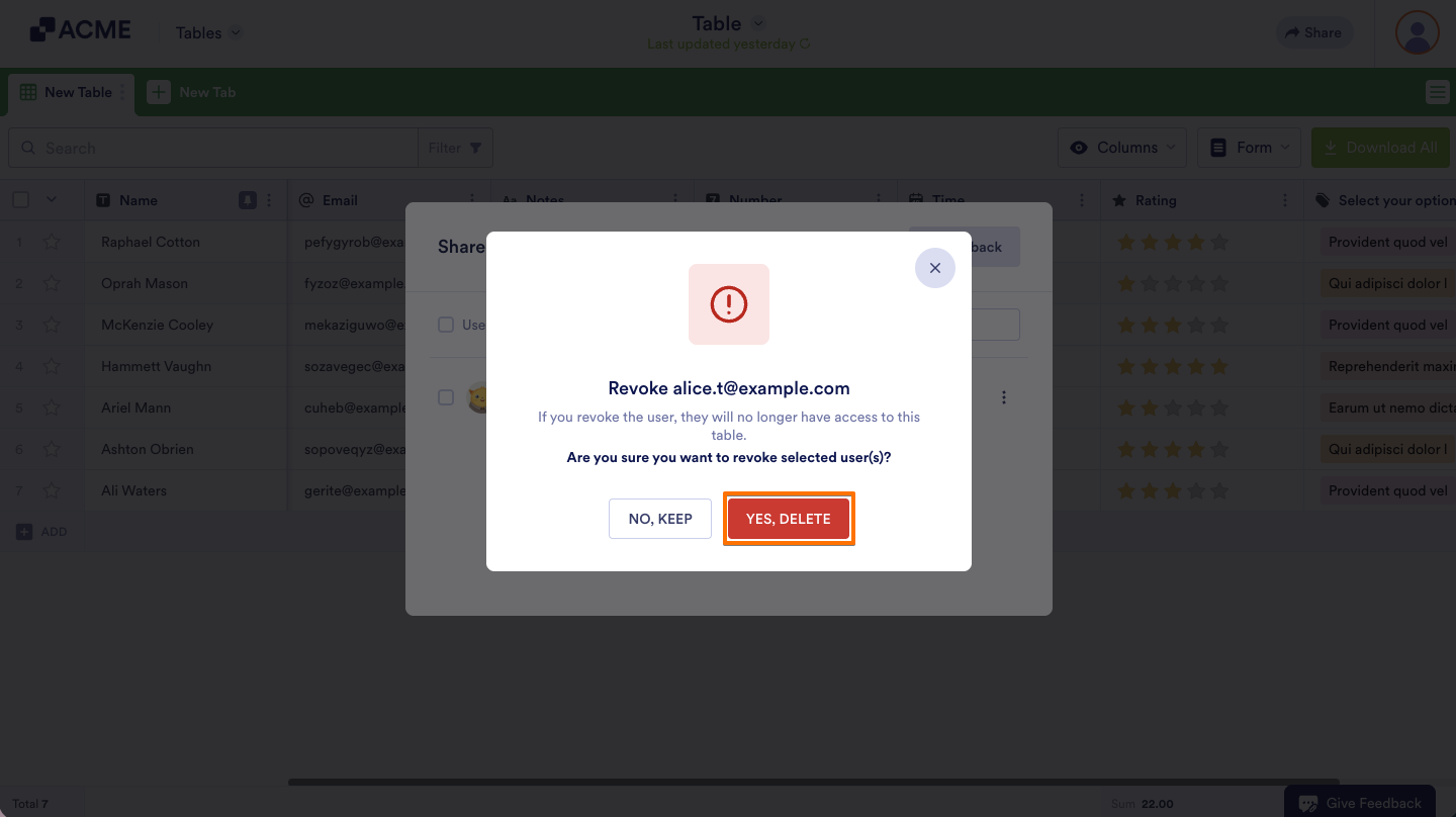 How to Share Your Submission Tables with Tables and Collaborate Image-13