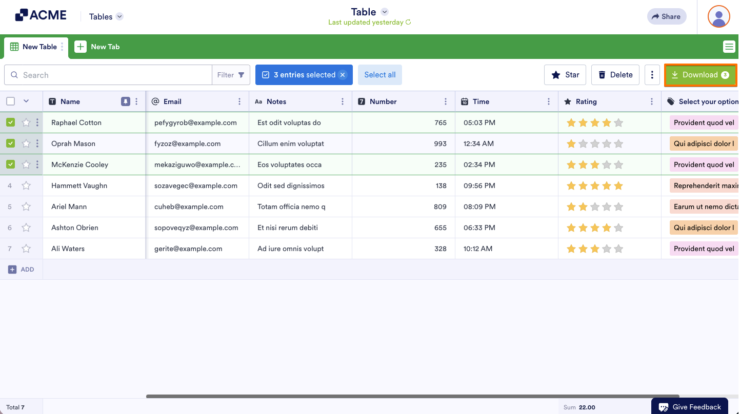 How to Share Your Submission Tables with Tables and Collaborate Image-15