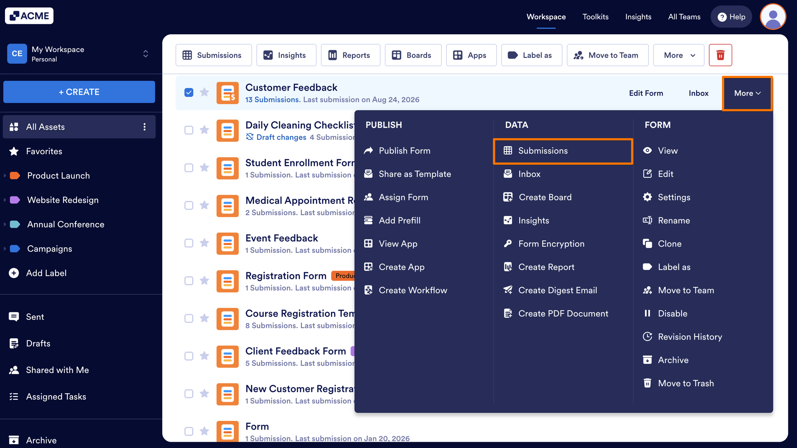 How to Delete Form Submission Data Image-1
