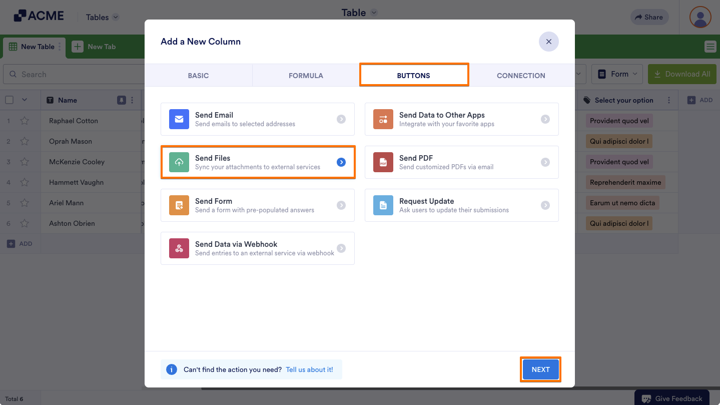 How to Send Files in Tables Image-2