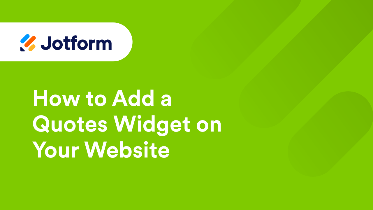 Website Widgets