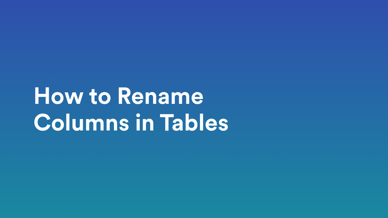 Jotform Tables