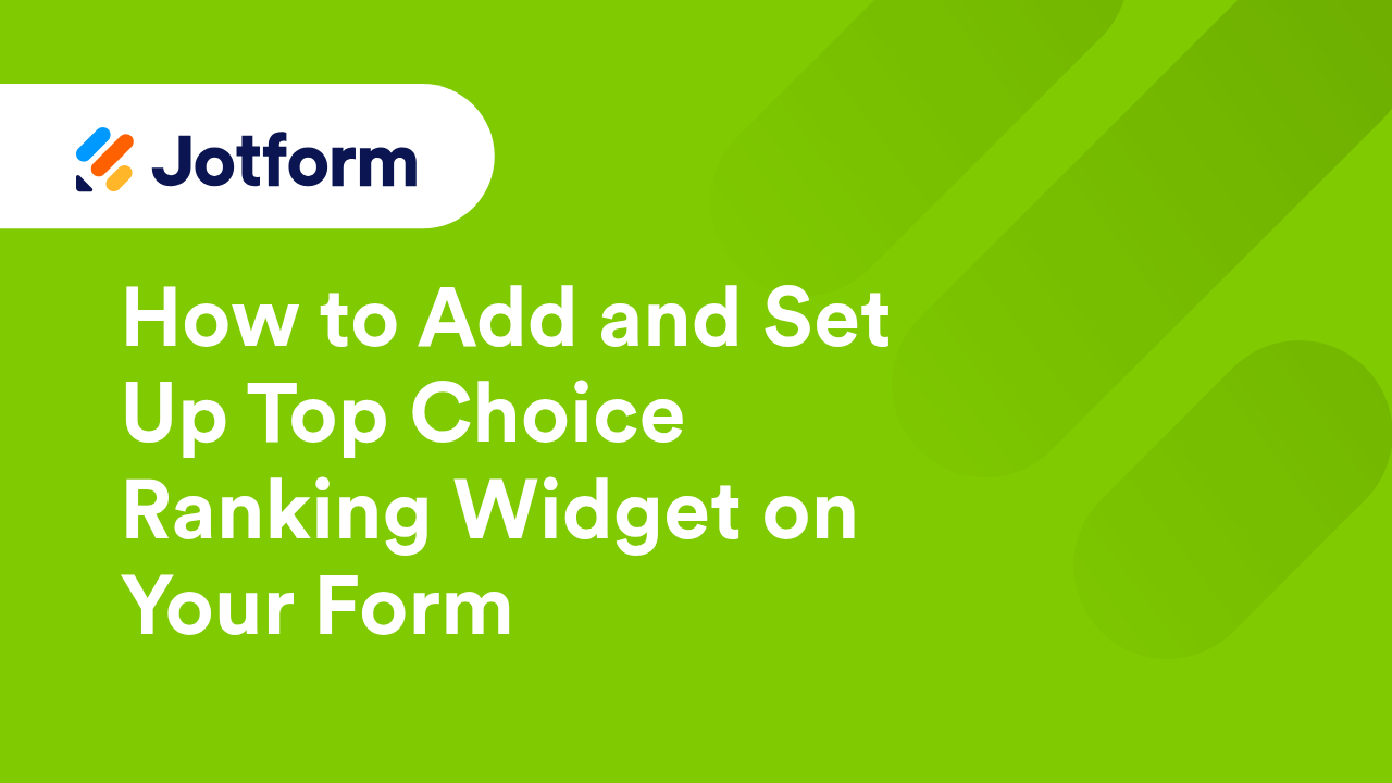 Jotform Widgets