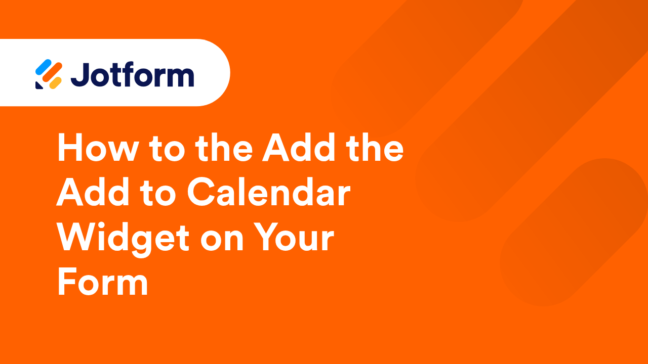 Jotform Widgets
