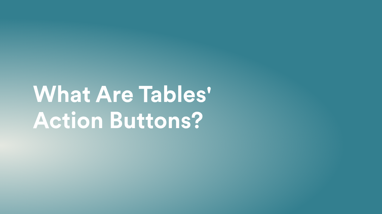 Jotform Tables