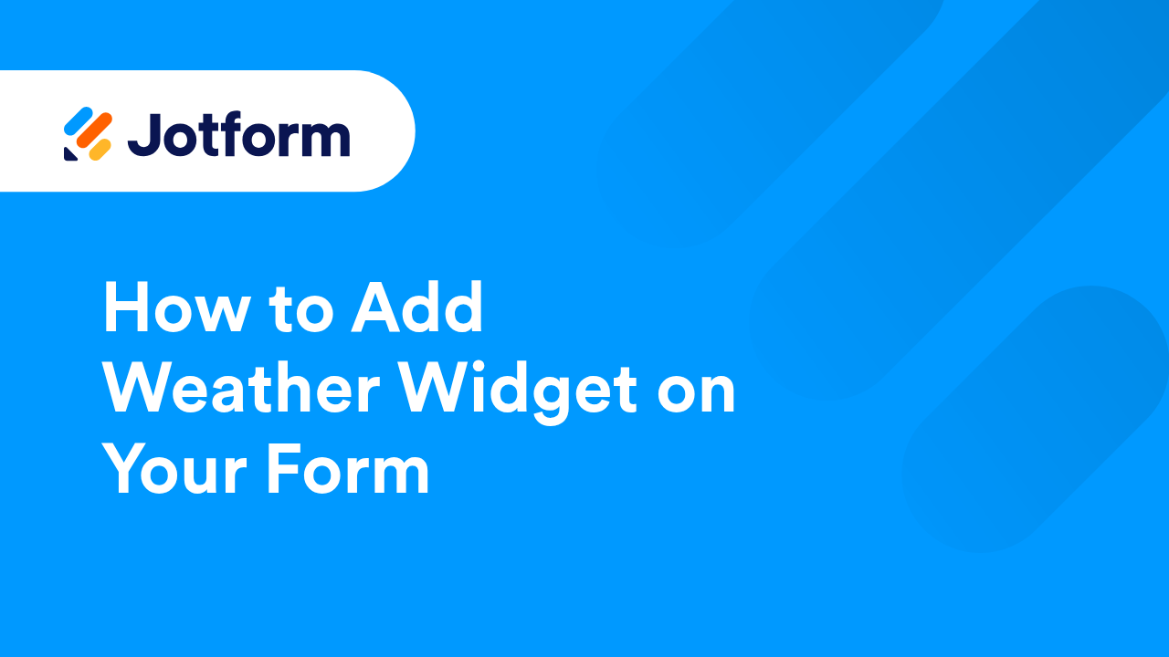 Jotform Widgets