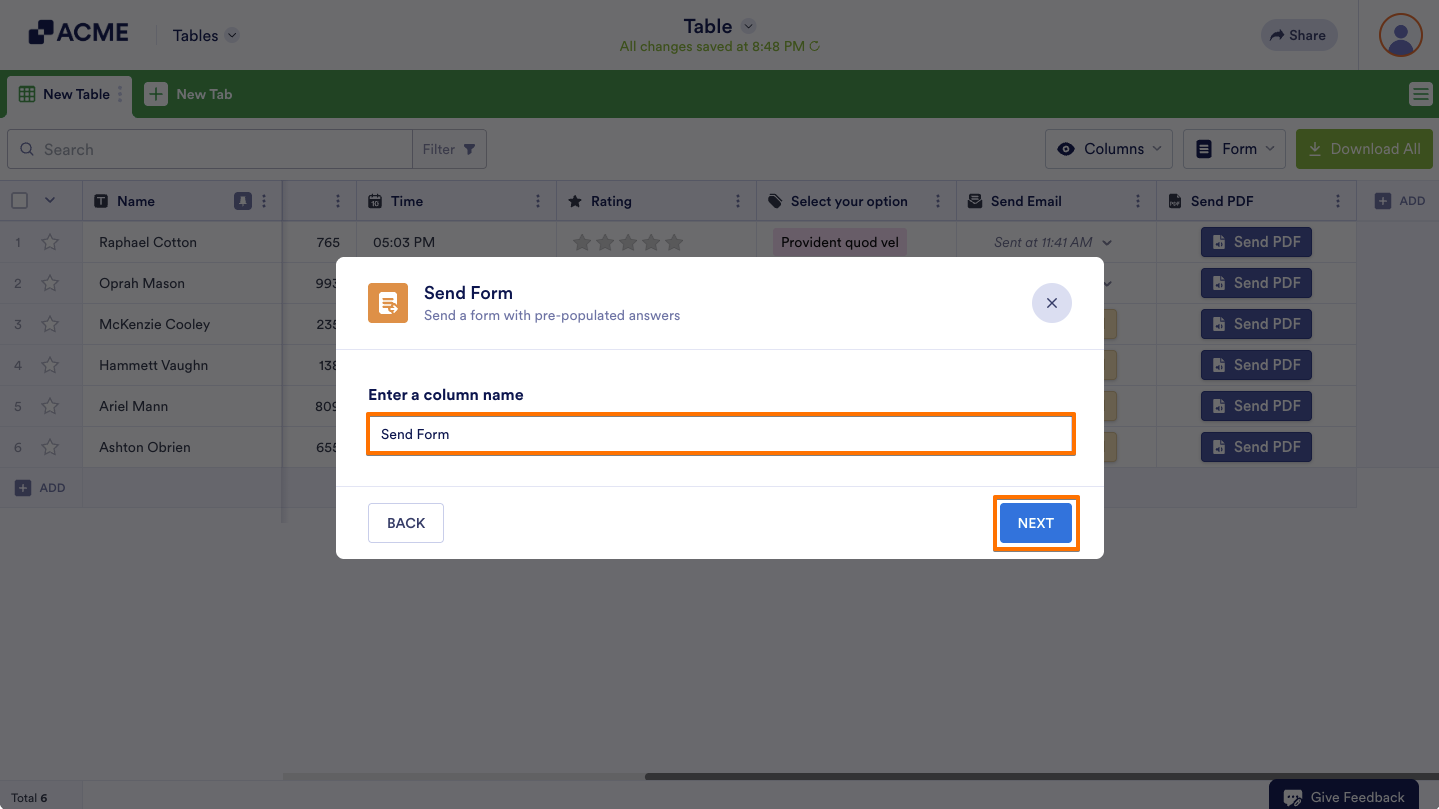 How to Send Forms in Tables Image-3