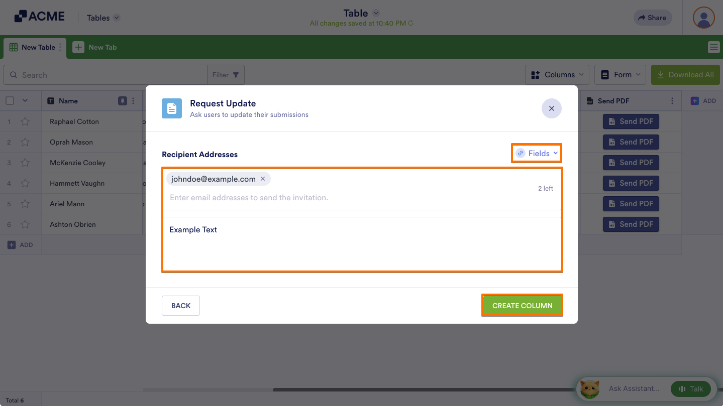 How to Request Submission Updates in Tables Image-4