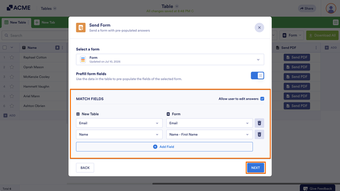 How to Send Forms in Tables Image-5