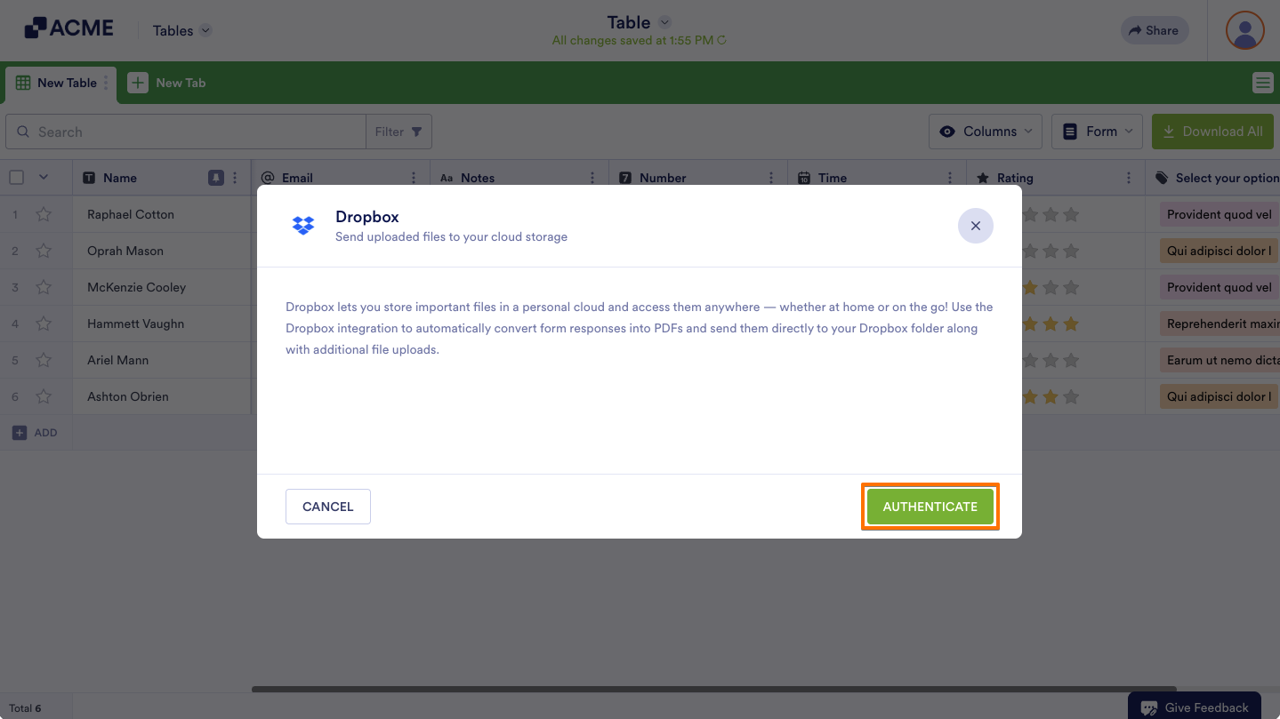 How to Send Files in Tables Image-5