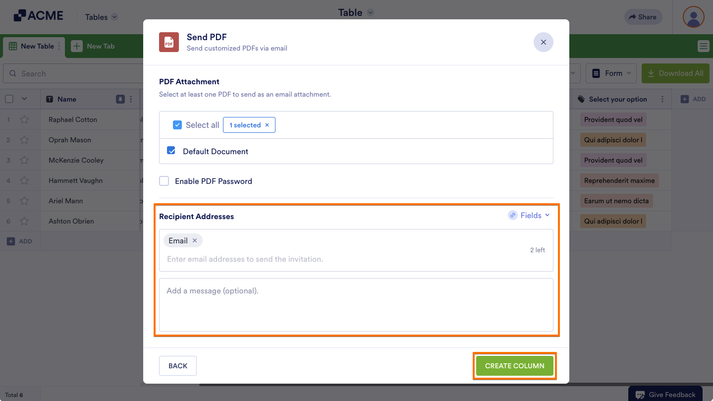 How to Send PDF Reports in Tables Image-5