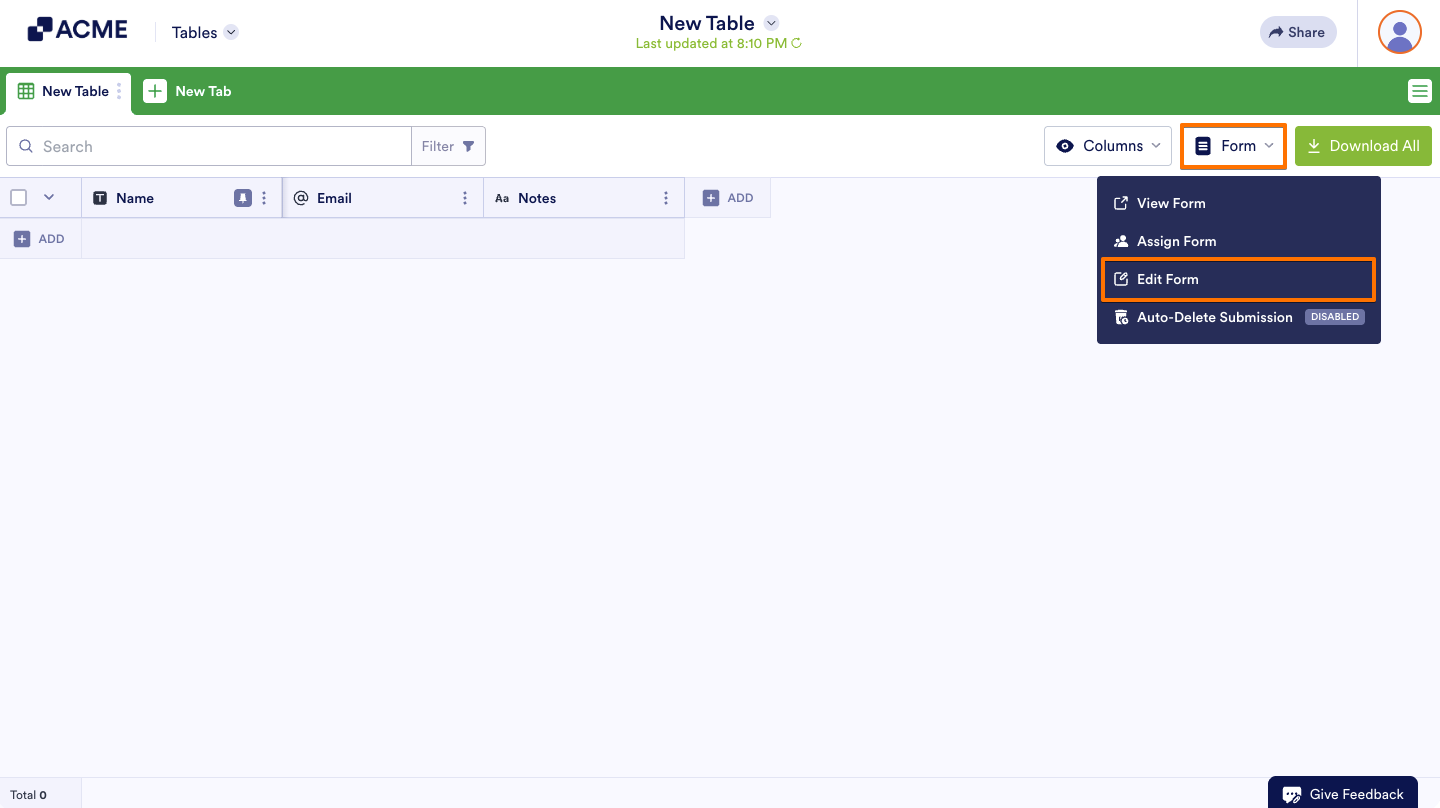 How to Create a Blank Table in Tables Image-5