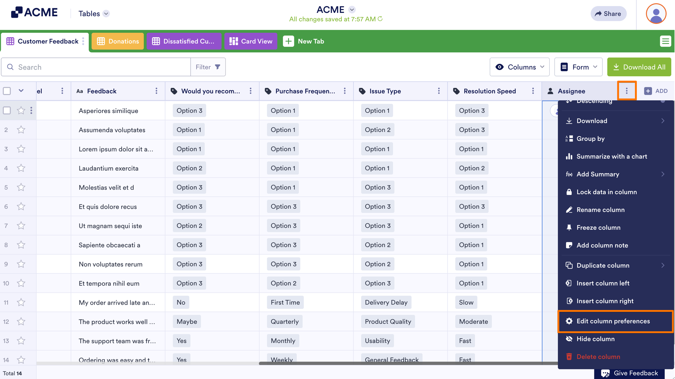 How to Assign Entries to Collaborators in Tables Image-7