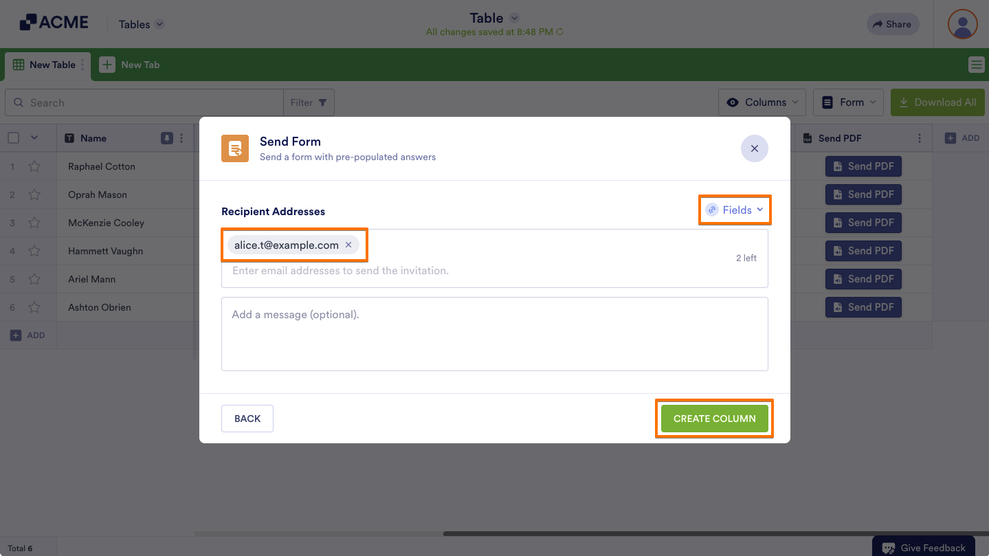 How to Send Forms in Tables Image-6