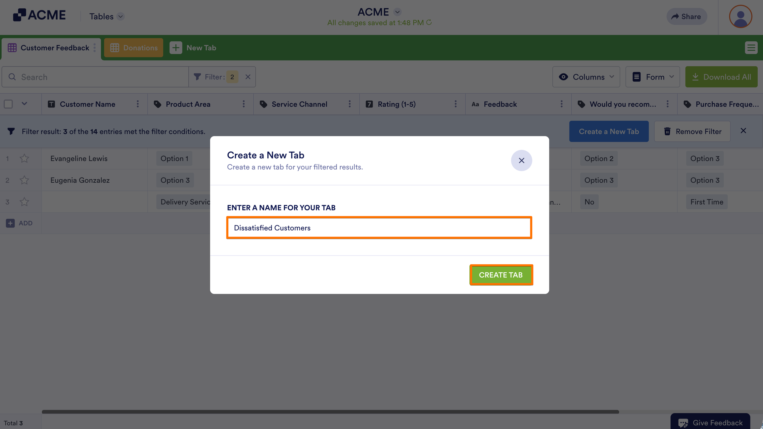 How to Search Submissions in Tables Image-5