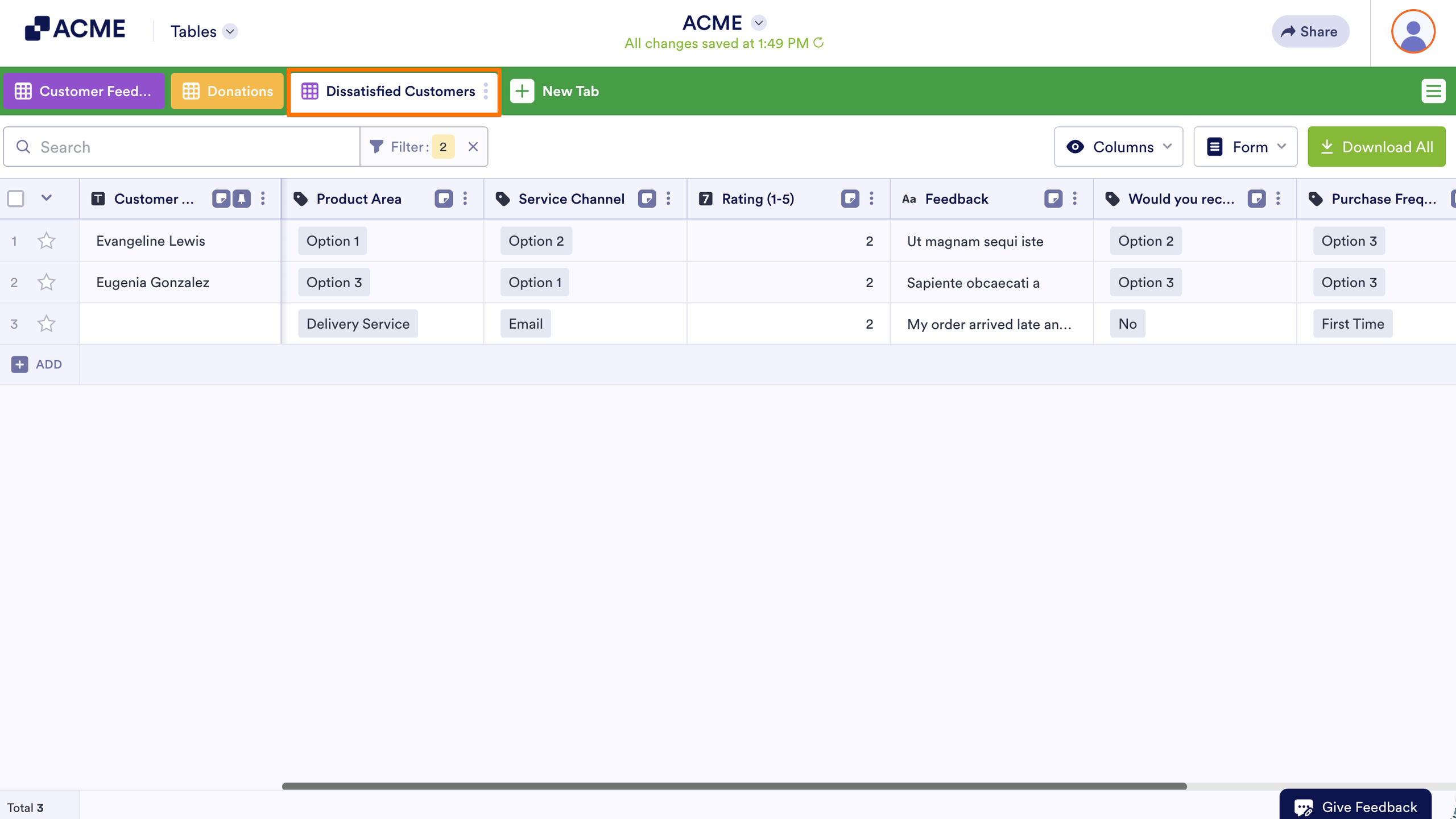 How to Search Submissions in Tables Image-6