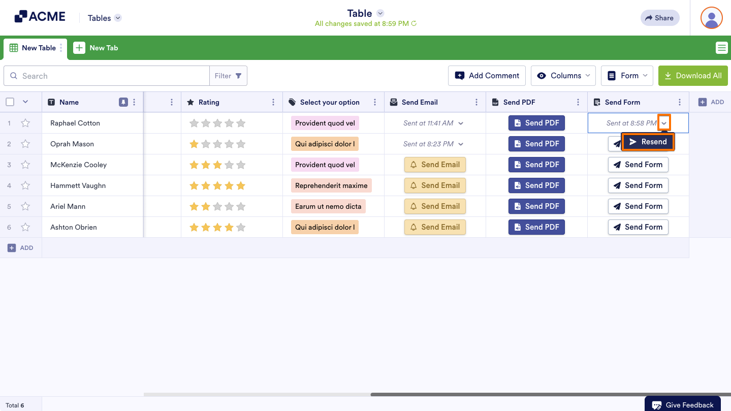 How to Send Forms in Tables Image-9