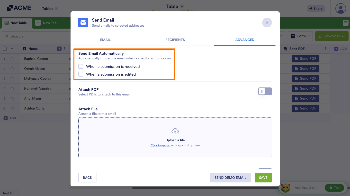How to Send Email With Form Data in Tables Image-8