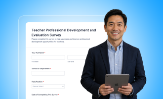 Measure the effectiveness of teacher professional development with Jotform surveys