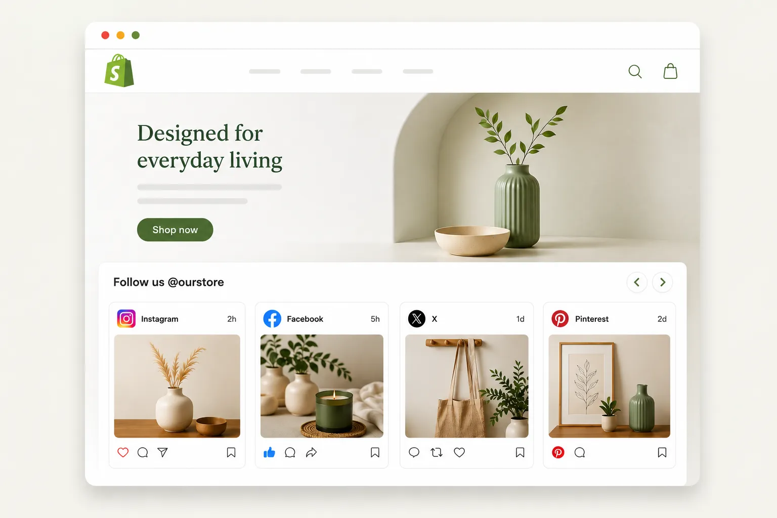 How to add a social media feed to Shopify Featured Image