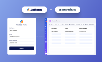 The Jotform + Smartsheet integration: A smarter way to manage data