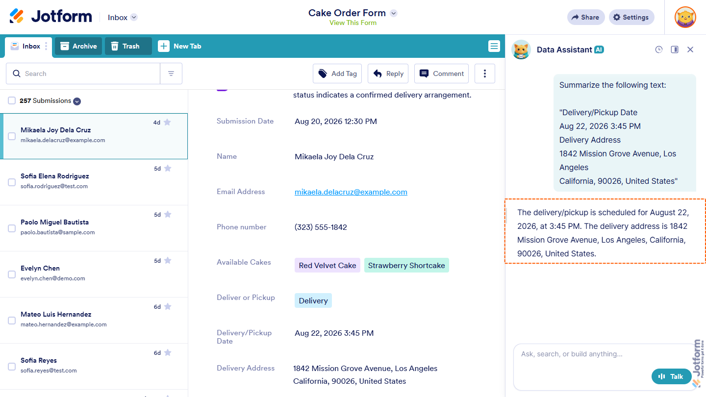 How to Use AI Data Assistant in Jotform Inbox Image-55