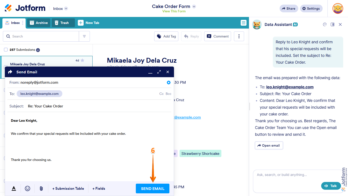 How to Use AI Data Assistant in Jotform Inbox Image-41