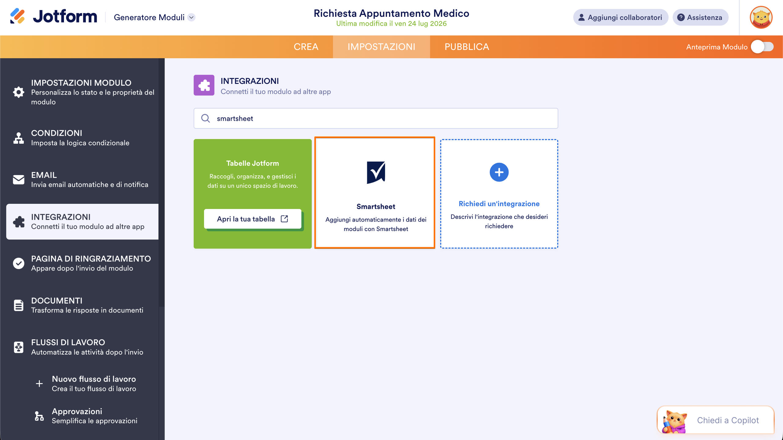 L'integrazione di Jotform con Smartsheet: Un modo più intelligente per gestire i dati Image-1