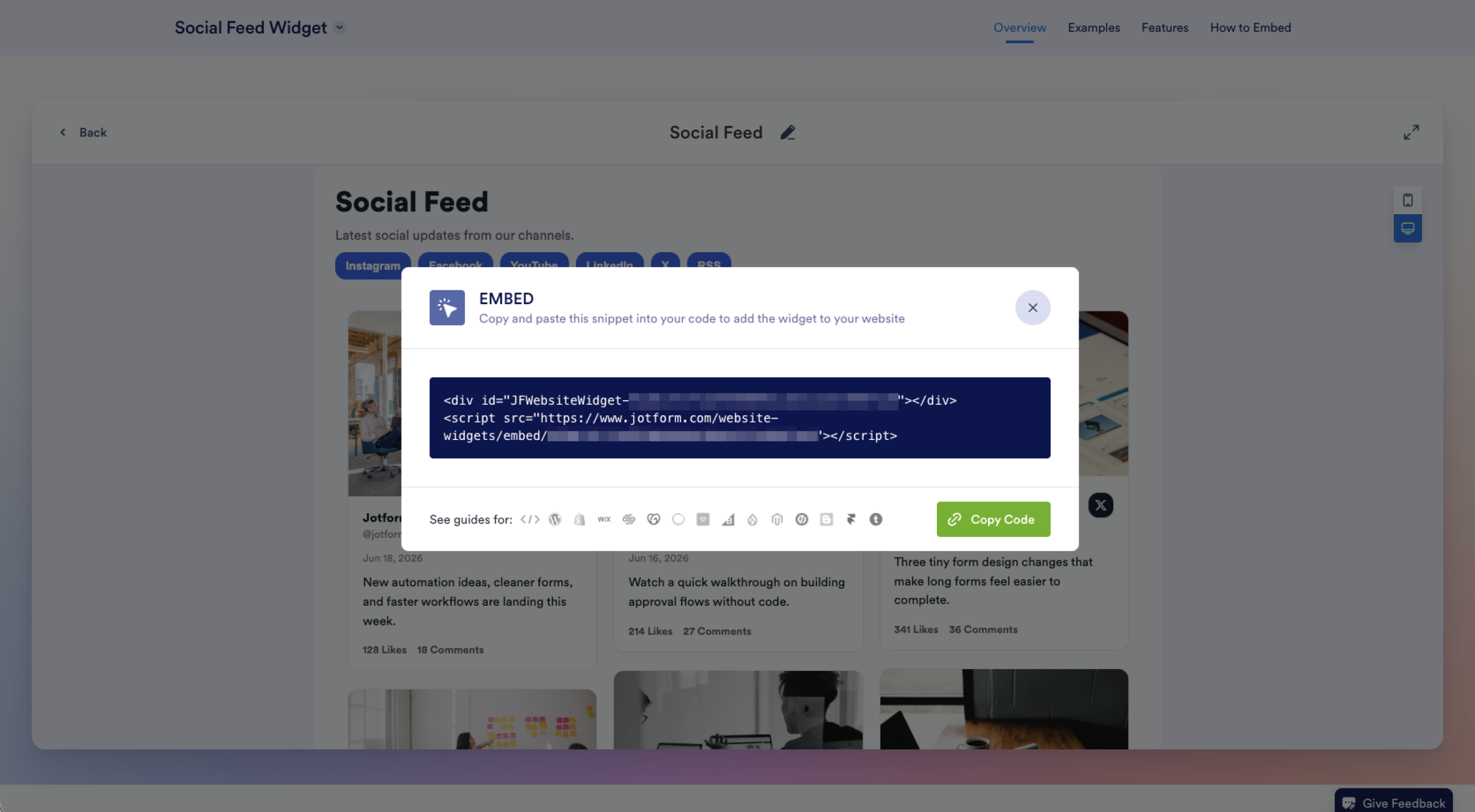 How to add a social media feed to Shopify Image-9
